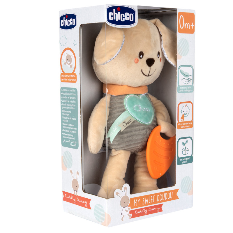 М'яка іграшка Chicco "Зайченя DouDou для обіймів"
