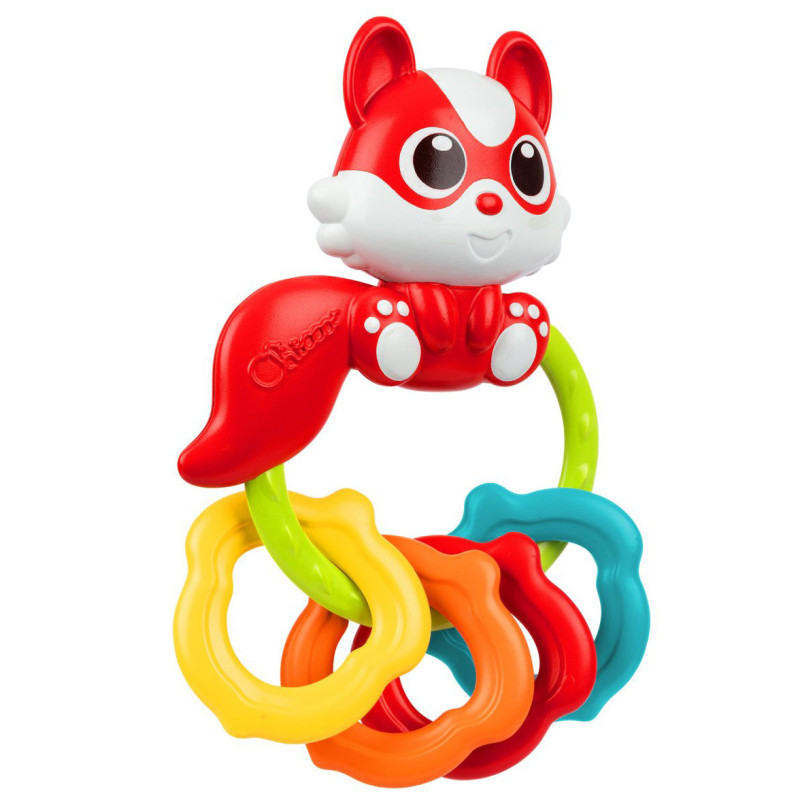 Брязкальце Chicco "Білка"