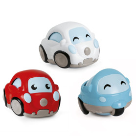 Набір машинок Chicco "Міський ретропарк Turbo Ball" 3 шт.