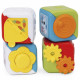 Розвиваюча іграшка 2 в 1 Chicco "Мультисенсорні кубики Монтессорі"
