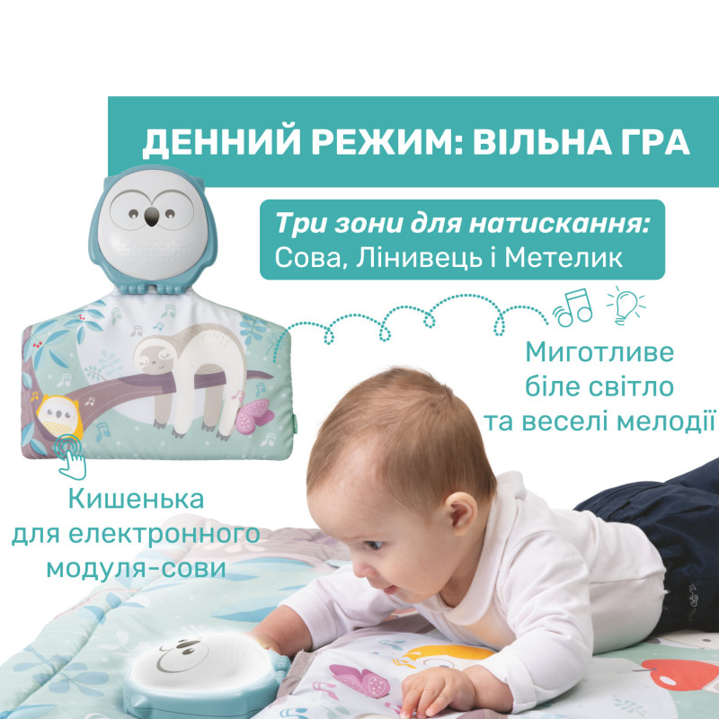 Ігровий килимок 2 в 1 Chicco "Relax and Play"
