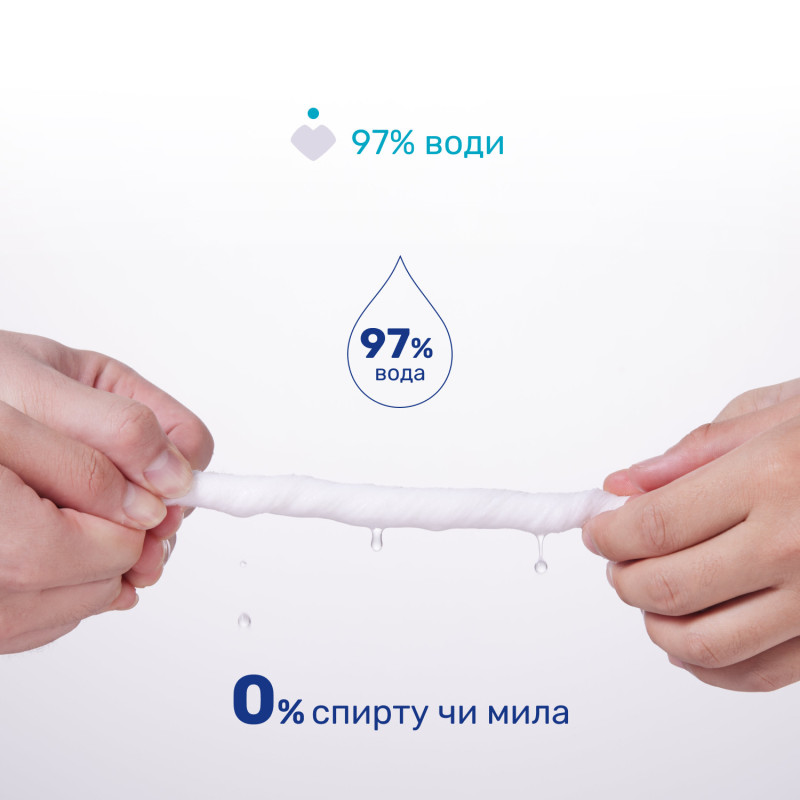 Вологі серветки з пантенолом та вітаміном Е Chicco, біорозкладні, 60 шт.