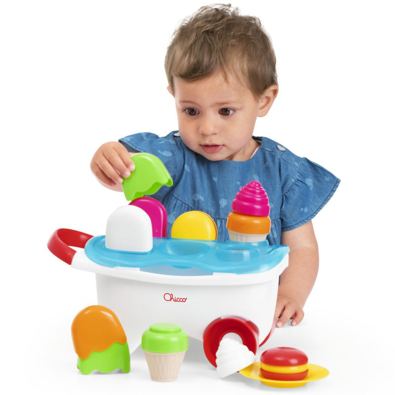 Іграшка-сортер Chicco "Візок з морозивом"