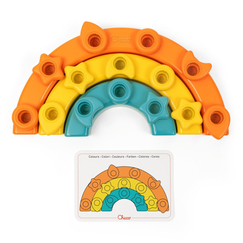 Іграшка розвиваюча 2 в 1 Chicco "Веселка"