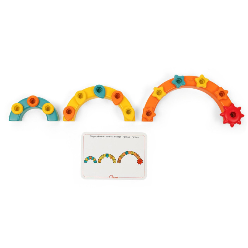 Іграшка розвиваюча 2 в 1 Chicco "Веселка"