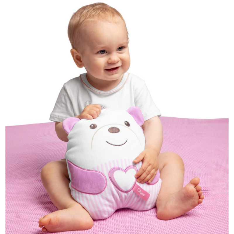 М'яка музична іграшка Chicco "Заспокійливе ведмежа" Рожевий