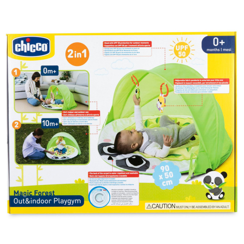 Ігровий килимок 2 в 1 Chicco Лісові пригоди