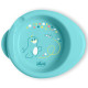 Термоcтійка тарілка Chicco Warmy Plate, 6м+ Блакитний