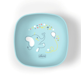 Миска з кришкою Chicco, 6м+ Синій