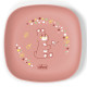 Набір тарілок Chicco Dish Set, 12м+, 2 шт. Рожевий