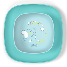 Набір тарілок Chicco Dish Set, 12м+, 2 шт. Зелений