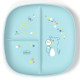 Тарілка секційна Chicco, 12м+ Блакитний