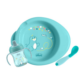 Набір посуду Chicco Set Prima Pappa, 6м+ Блакитний