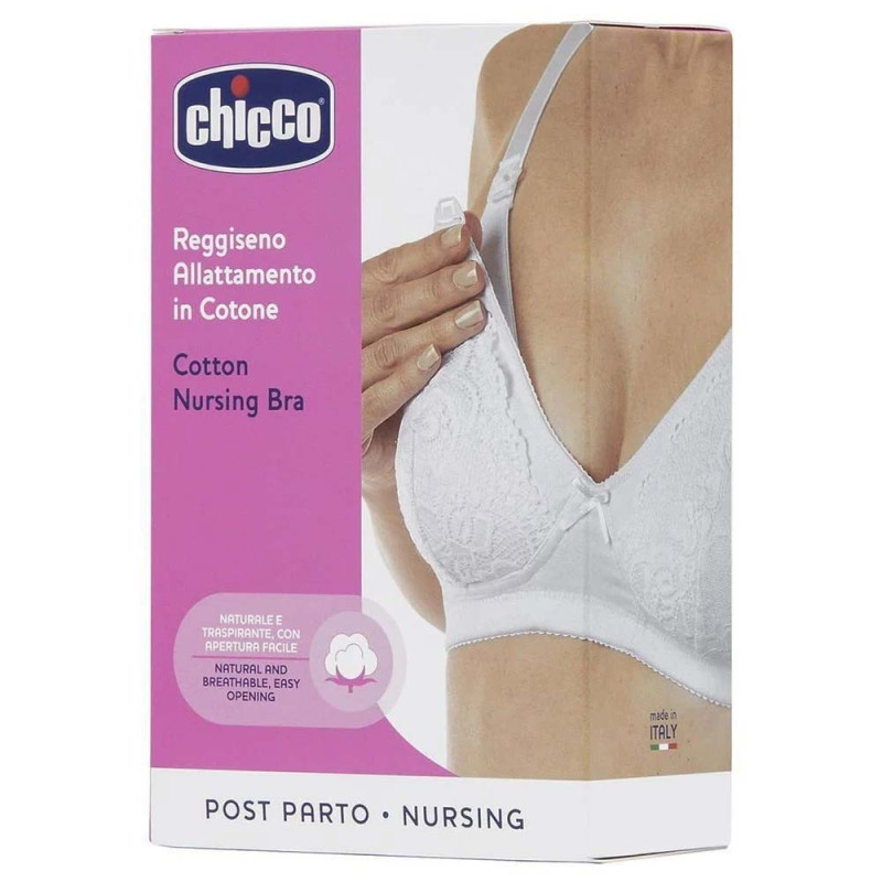 Бюстгалтер Chicco для годування White, бавовна, розмір 6С