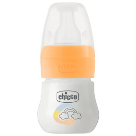 Пляшечка пластик Chicco Micro, 60 мл, соска силікон, 0м+