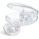 Пустушка Chicco PhysioForma Crystal, силікон, 16-36 міс., 2 шт.