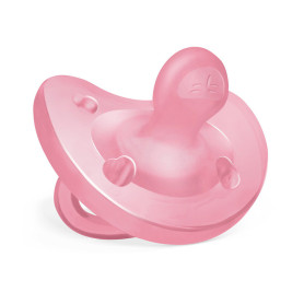 Пустушка Chicco Physioforma Soft силіконова від 6 до 16 місяців, 1штдівчинка