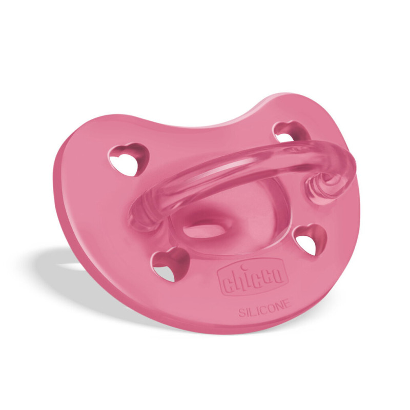 Пустушка Chicco PhysioForma Soft, силікон, 16-36 міс., 1 шт. Рожевий