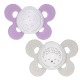Пустушка Chicco Physio Comfort, силікон, 16-36 міс., 2 шт.
