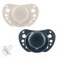 Пустушка Chicco PhysioForma Air, силікон, 6-16 міс., 2 шт. Чорний