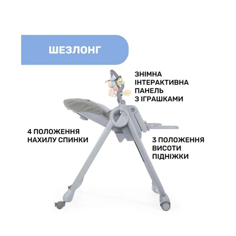 Стілець Chicco для годування Polly Magic RELAX, 79502.05