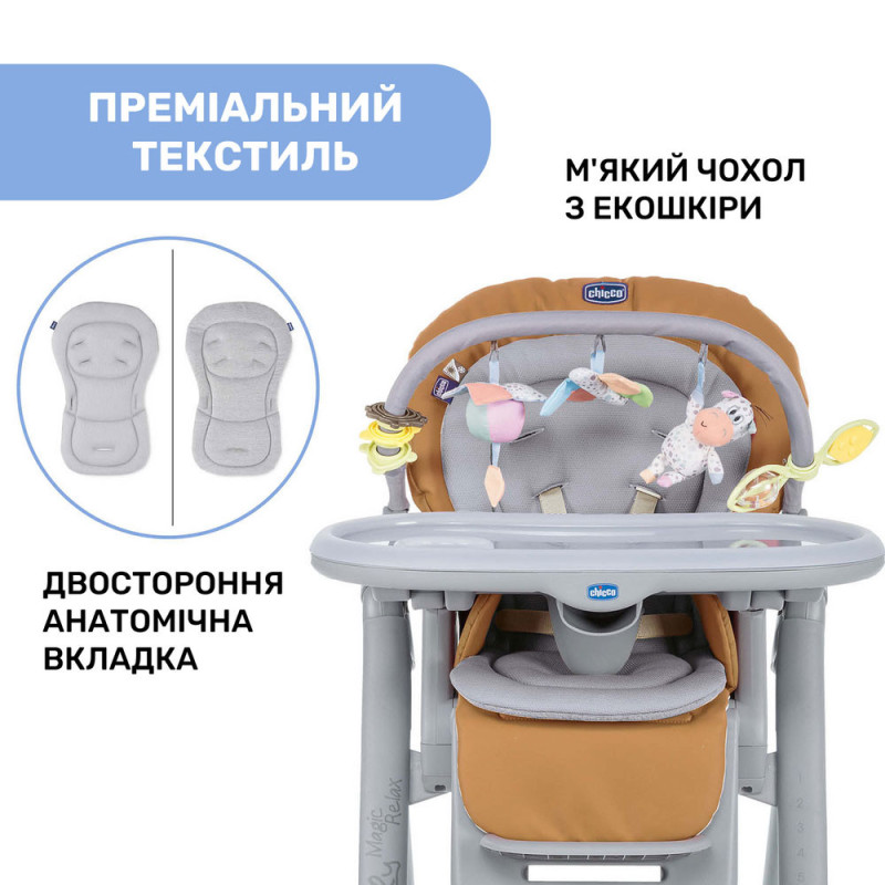Стілець Chicco для годування Polly Magic Relax колір 61
