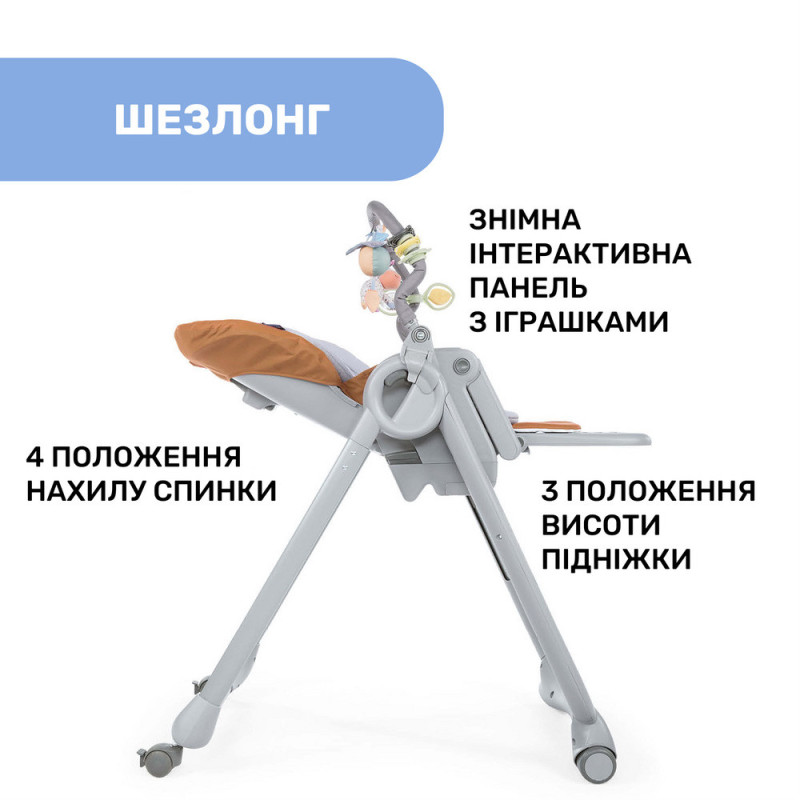 Стілець Chicco для годування Polly Magic Relax колір 61