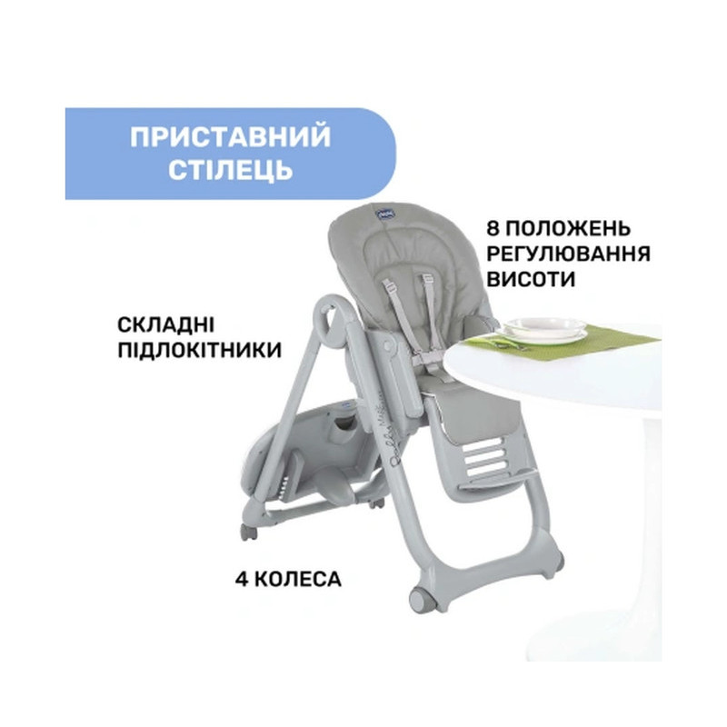 Стілець Chicco для годування Polly Magic RELAX, 79502.85