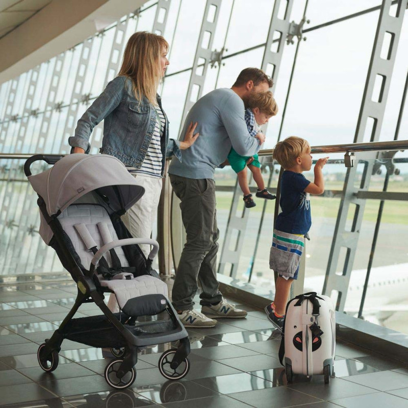 Прогулянкова коляска Chicco WE сіра