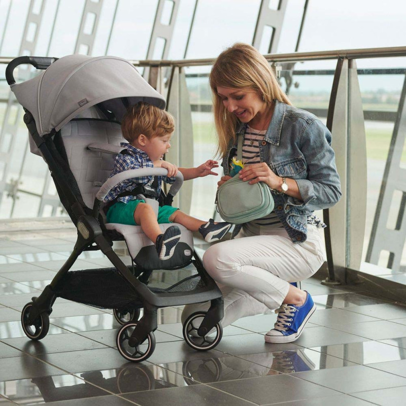 Прогулянкова коляска Chicco WE сіра