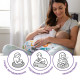 Подушка Chicco для годування Boppy Pillow колір 43.99