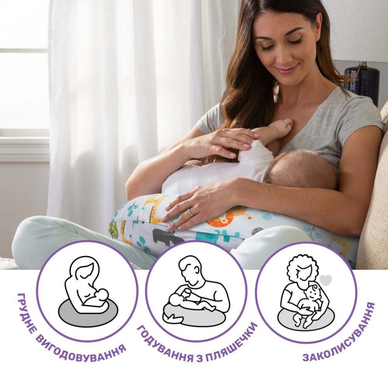 Подушка Chicco для годування Boppy Pillow колір 63.99
