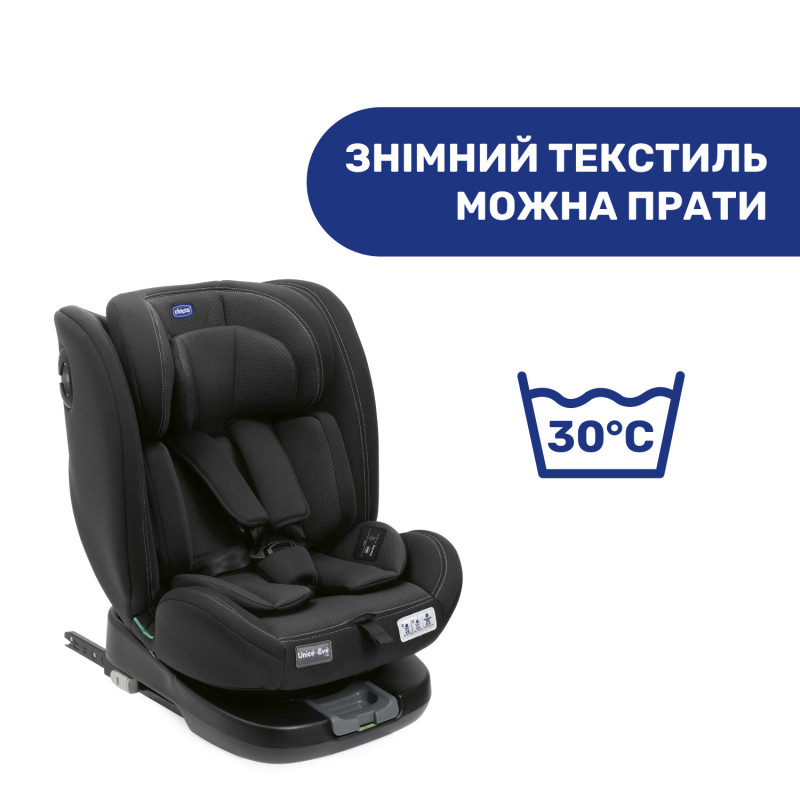 Автокрісло Chicco Unico Evo i-Size, група 0+/1/2/3 Black