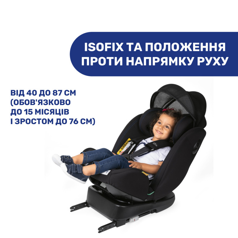 Автокрісло Chicco Unico Evo Air i-Size, група 0+/1/2/3