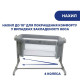 Ліжечко Chicco Дитяче Next 2 Me Magic Evo колір 40