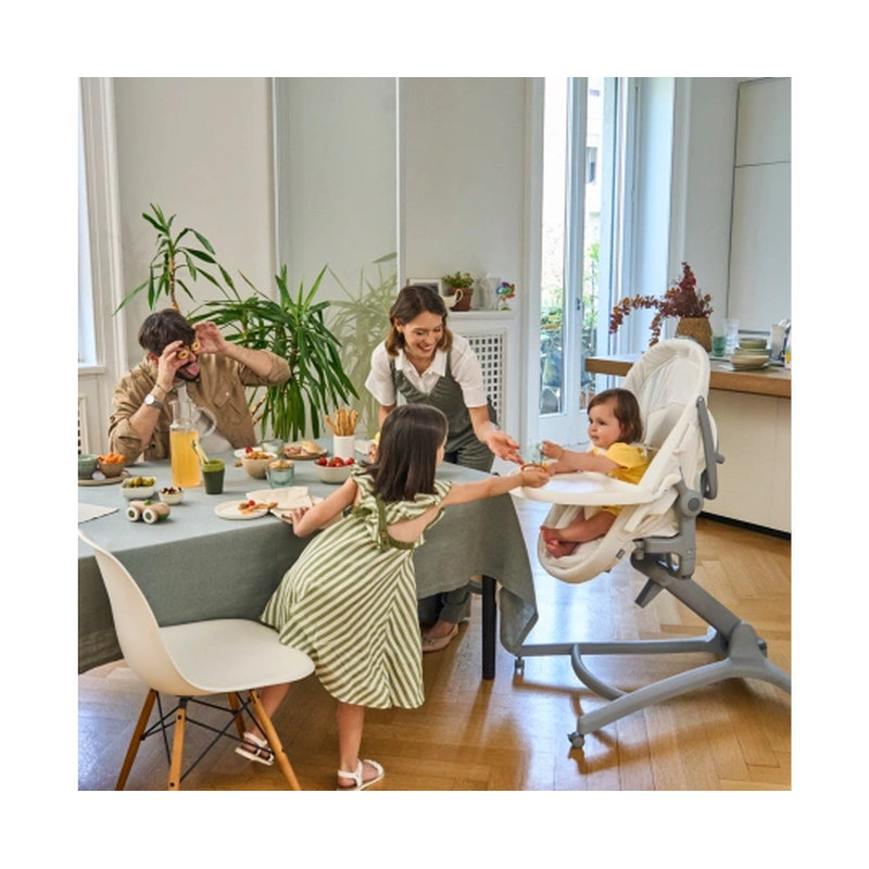 Ліжечко Chicco 5 в 1 Hug Pro Сірий