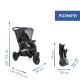 Універсальна коляска 2 в 1 Chicco Activ3 Black