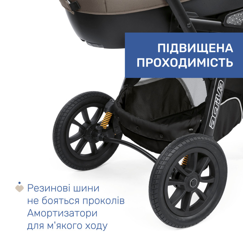 Універсальна коляска 2 в 1 Chicco Activ3 Red