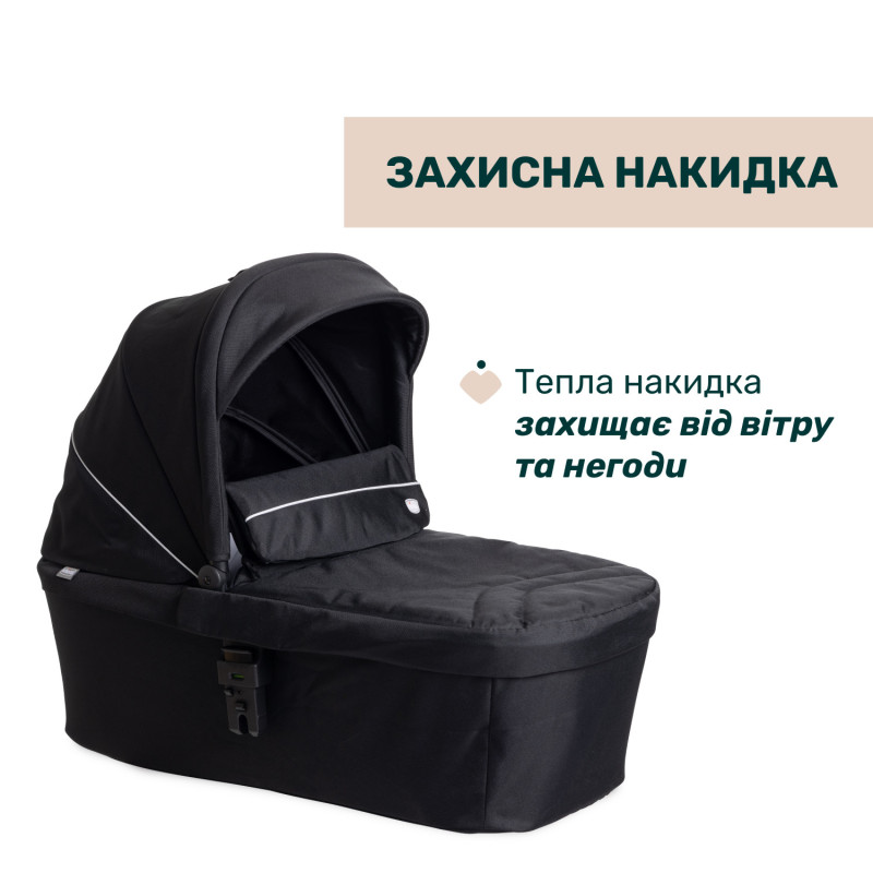 Універсальна коляска 2 в 1 Chicco Activ3 Black/Silver