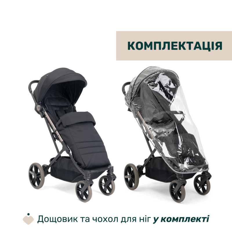 Прогулянкова коляска Chicco Dolomiti Чорний