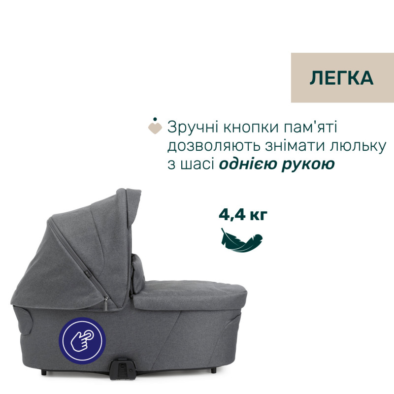 Універсальна коляска 2 в 1 Chicco Bellagio 2 Black