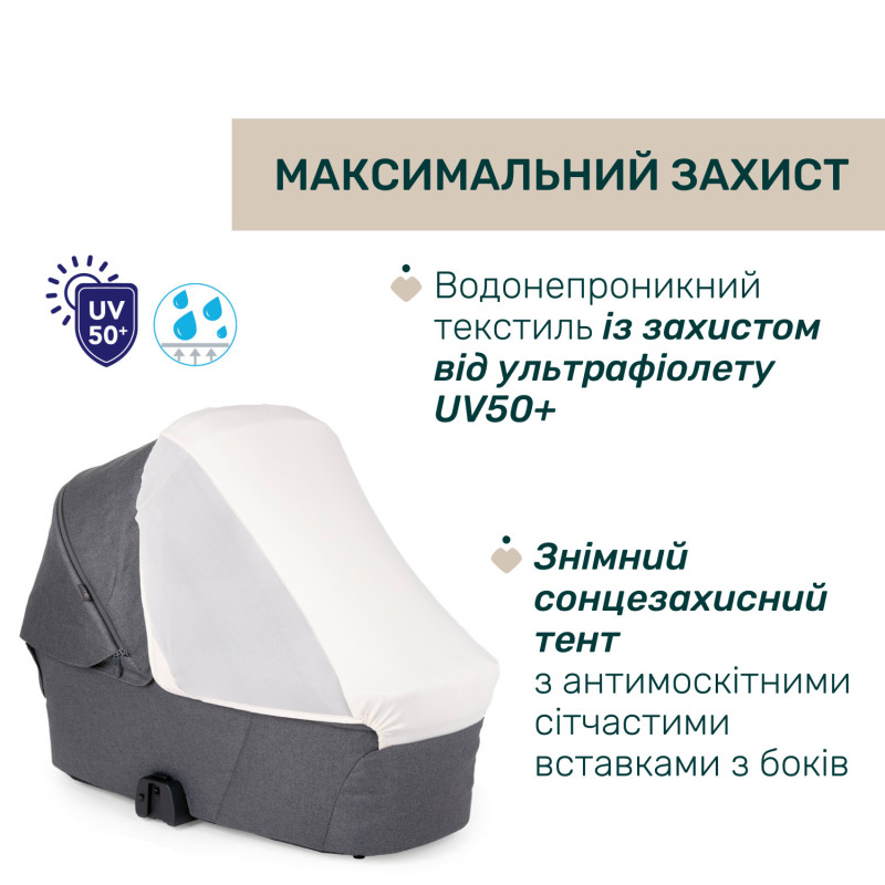 Універсальна коляска 2 в 1 Chicco Bellagio 2 Black