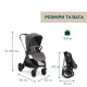 Універсальна коляска 2 в 1 Chicco Bellagio 2 Black