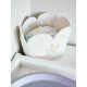 Корзина для іграшок Childhome Flower 30x20x15 см білий