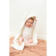 Рушник з капюшоном Childhome 80x80 terry teddy