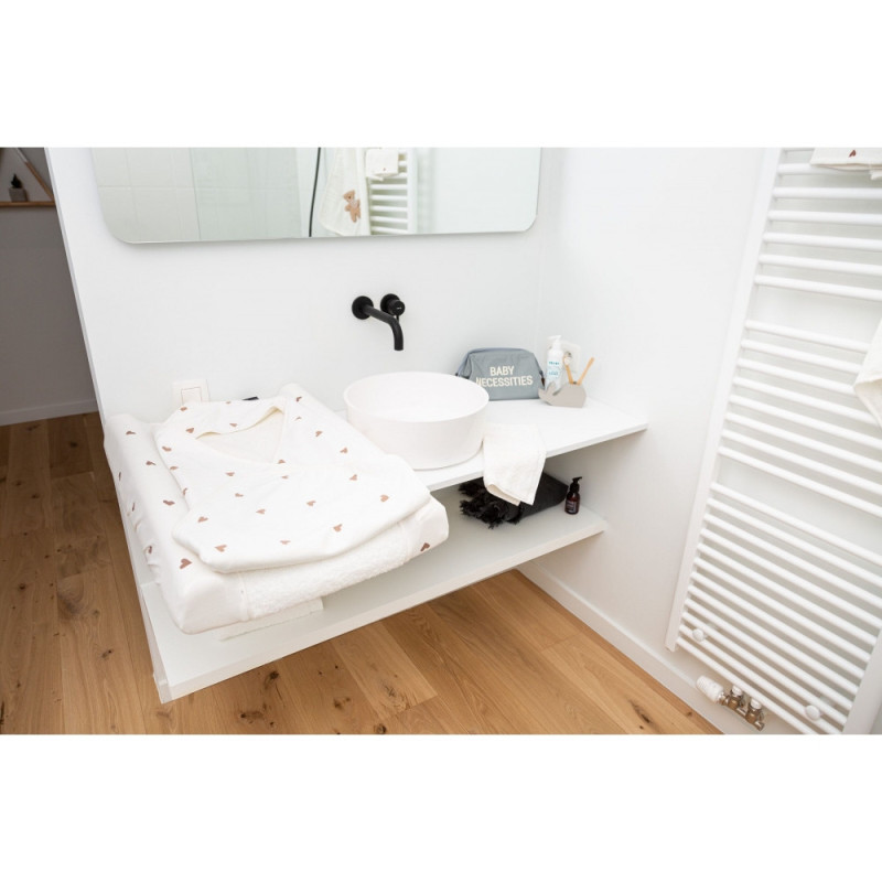 Рушник з капюшоном Childhome 80x80 hearts