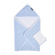 Рушник з капюшоном Childhome 80x80 flower blue Рушник з капюшоном Childhome 80x80 flower blue