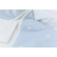 Рушник з капюшоном Childhome 80x80 flower blue