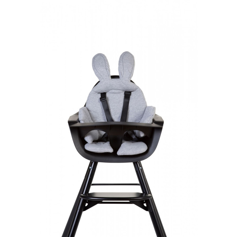 Подушка універсальна до стільця для годування Childhome rabit/grey