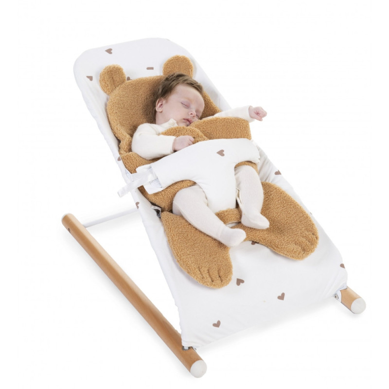 Подушка універсальна до стільця для годування Childhome teddy/beige